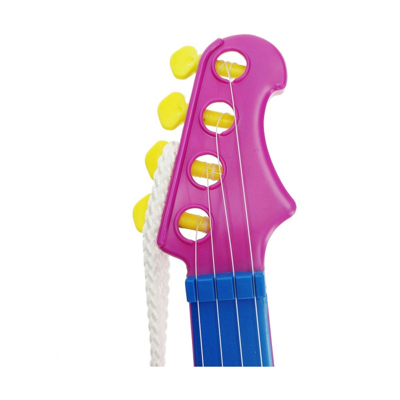 Juguetes Musicales Niños: Guitarra Eléctrica Reig Party 4 Cuerdas Azul