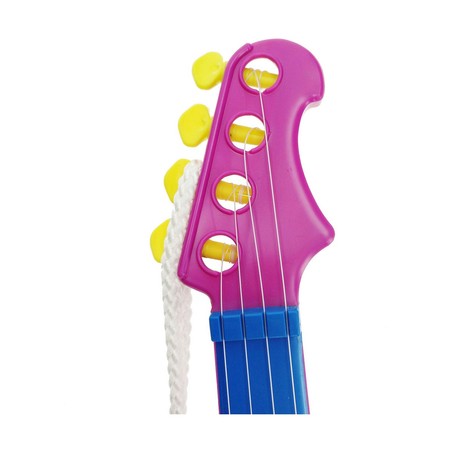 Juguetes Musicales Niños: Guitarra Eléctrica Reig Party 4 Cuerdas Azul