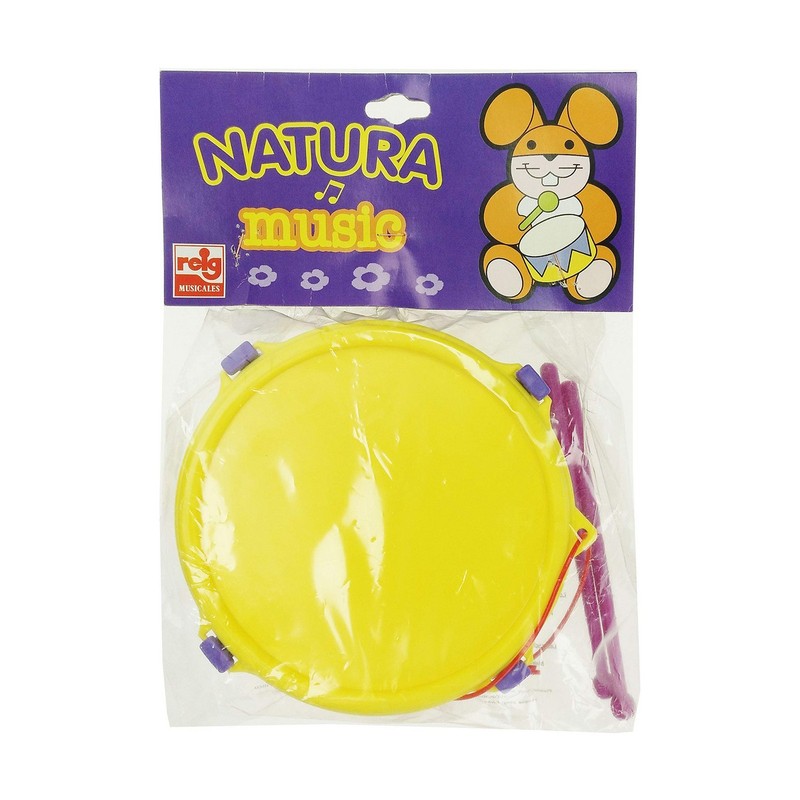 Juguetes Musicales Niños: Tambor Reig Animales 16 cm
