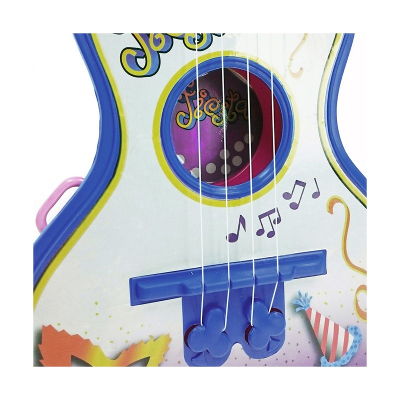 Juguetes Musicales Niños: Guitarra Infantil Reig Party 4 Cuerdas