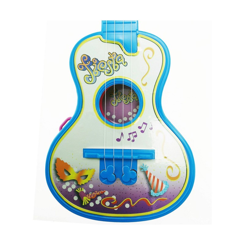 Juguetes Musicales Niños: Guitarra Infantil Reig Party 4 Cuerdas