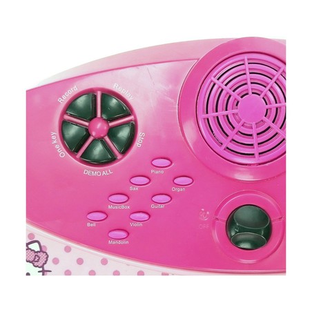 Juguetes Musicales Niños: Piano Electrónico Hello Kitty Rosa