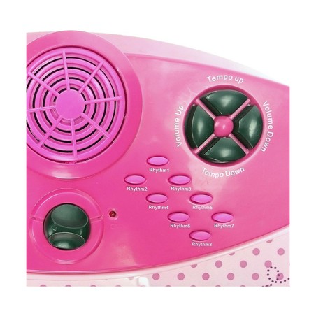 Juguetes Musicales Niños: Piano Electrónico Hello Kitty Rosa