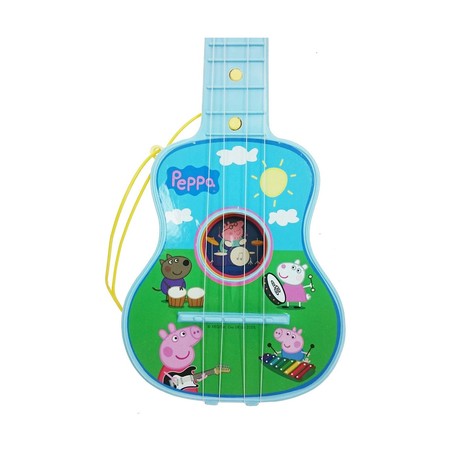 Juguetes Musicales Niños - Guitarra Infantil Peppa Pig Azul