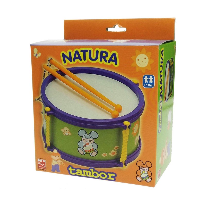 Juguetes Musicales Niños Reig: Tambor Animales 20 cm