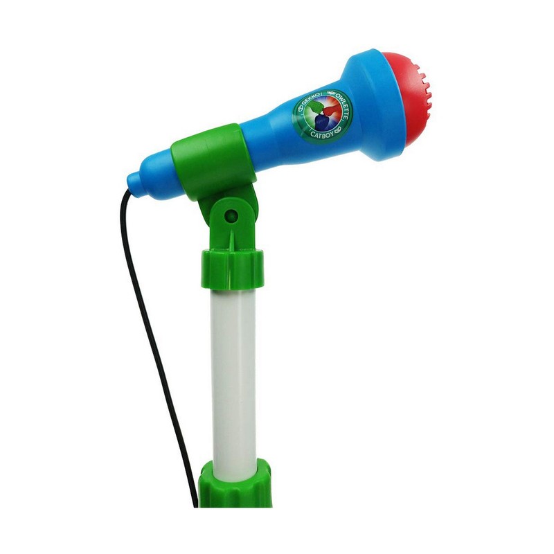 Juguetes Musicales Niños Guitarra PJ Masks Micrófono Azul