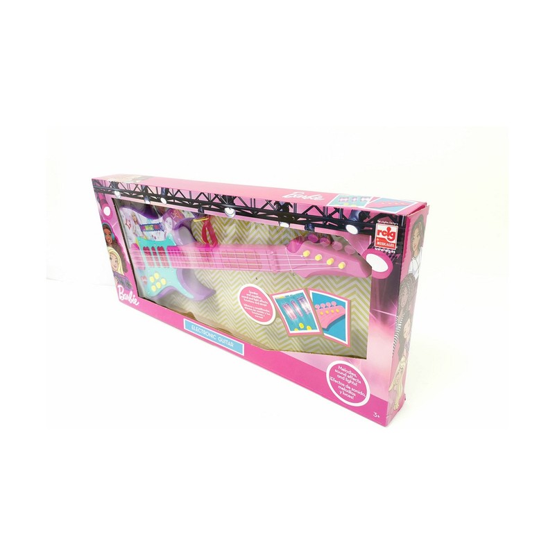 Juguetes Musicales Niños: Guitarra Reig Rosa Electrónica