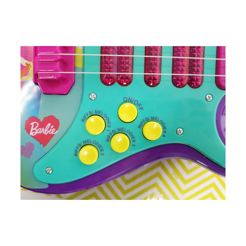 Juguetes Musicales Niños: Guitarra Reig Rosa Electrónica