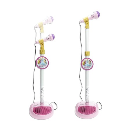 Juguetes Musicales Niños - Guitarra Disney Princess con Micrófono Rosa