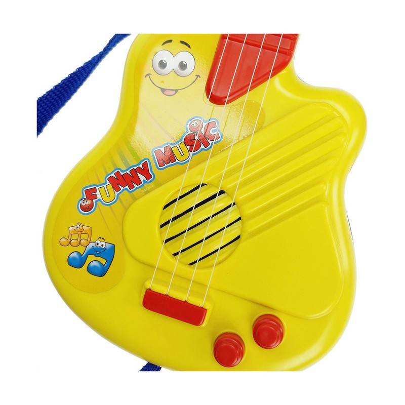 Juguetes Musicales Niños: Guitarra Infantil Reig con Micrófono