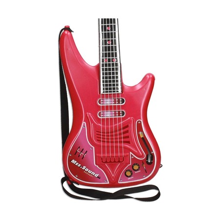Juguetes Musicales Niños: Guitarra Reig con Micrófono Rojo
