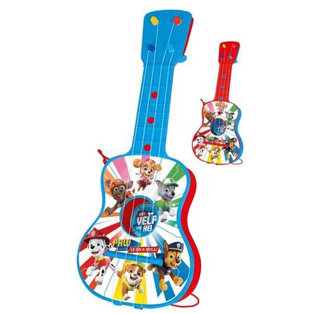 Juguetes Musicales Niños: Guitarra Patrulla Canina 4 Cuerdas - Compra online en MegaJuguetes