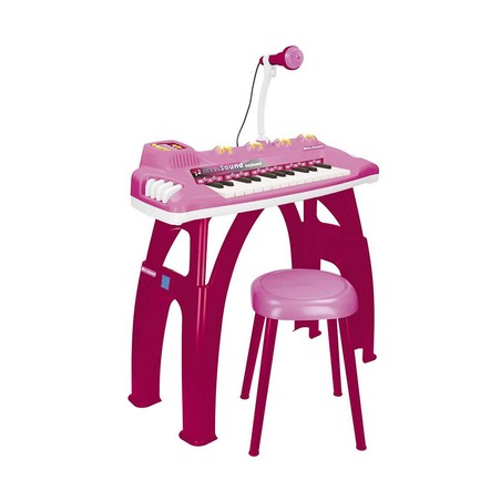 Juguetes Musicales Niños Reig Piano Educativo Rosa - Compra online en MegaJuguetes
