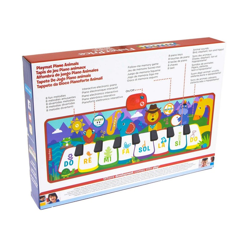 Juguetes Musicales Niños Fisher-Price: Piano Educativo Aprendizaje