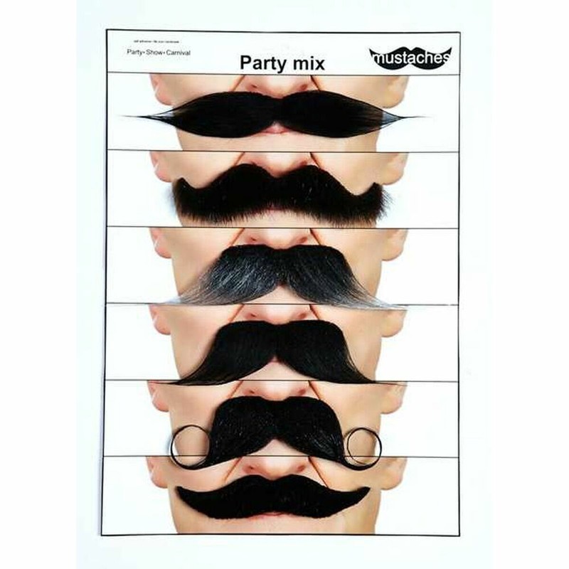 Disfraces Niños: Set de Bigotes My Other Me Multicolor para Fiestas - Compra online en MegaJuguetes