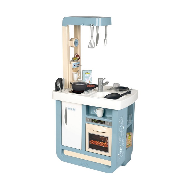 Juego Simbólico Niños Cocina Smoby Bon Appetit Beige Azul - Compra online en MegaJuguetes