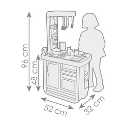 Juego Simbólico Niños Cocina Smoby Bon Appetit Beige Azul - Compra online en MegaJuguetes 2