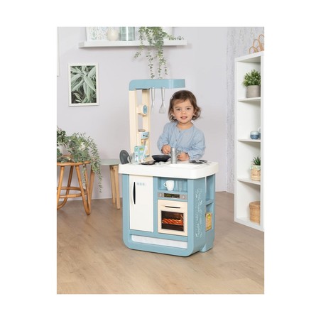 Juego Simbólico Niños Cocina Smoby Bon Appetit Beige Azul