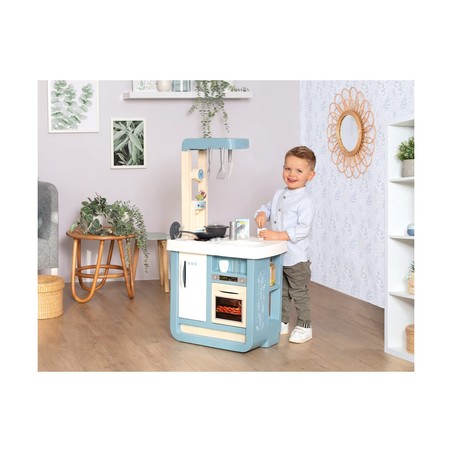Juego Simbólico Niños Cocina Smoby Bon Appetit Beige Azul