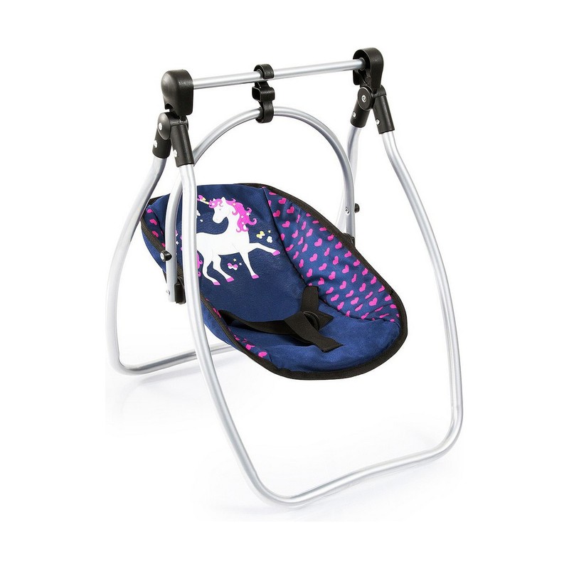 Muñecas Niñas Accesorios Reig 9 en 1 Rosa Azul Marino