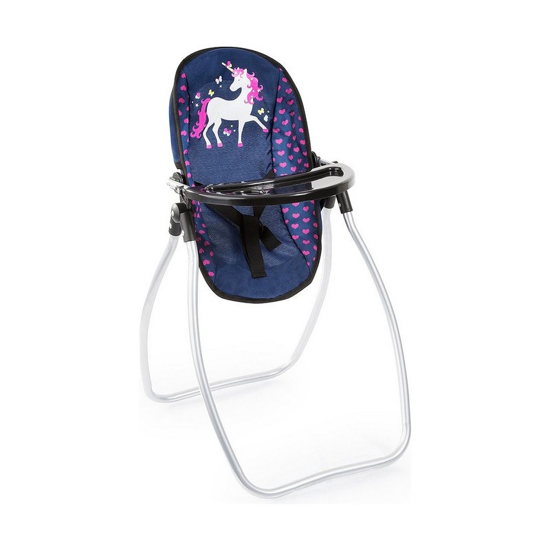 Muñecas Niñas Accesorios Reig 9 en 1 Rosa Azul Marino