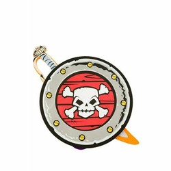 Disfraces Niños: Set Espadas y Escudo Pirata My Other Me - Compra online en MegaJuguetes