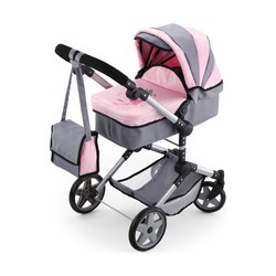Muñecas Niñas: Carrito Reig Pram Neo Pro Gris 57 cm - Compra online en MegaJuguetes 2
