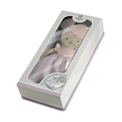 Muñecas Niñas Decuevas Niza: Muñeca de Trapo con Cuna Convertible - Compra online en MegaJuguetes