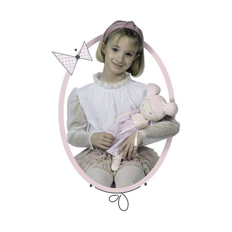 Muñecas Niñas Decuevas Niza: Muñeca de Trapo con Cuna Convertible