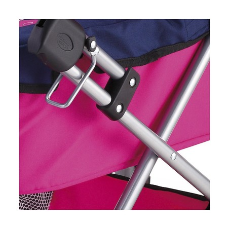 Muñecas Niñas: Carrito Reig Trendy Classic Fucsia 45cm