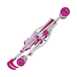 Carrito para Muñecas Niñas Plegable Rosa Reig - Compra online en MegaJuguetes 2