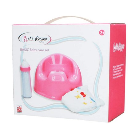 Muñecas Niñas: Accesorios Reig Biberón, Pañal y Orinal