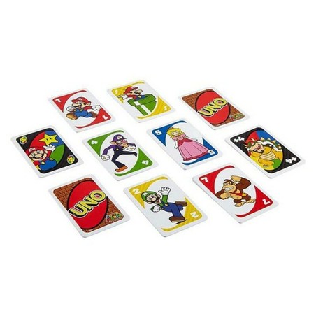 Juegos Mesa Niños: UNO Super Mario Mattel DRD00