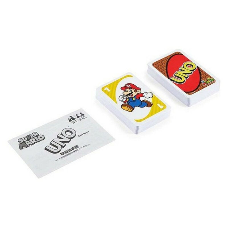 Juegos Mesa Niños: UNO Super Mario Mattel DRD00