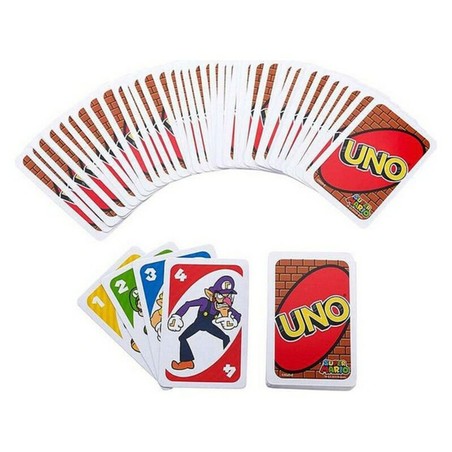 Juegos Mesa Niños: UNO Super Mario Mattel DRD00
