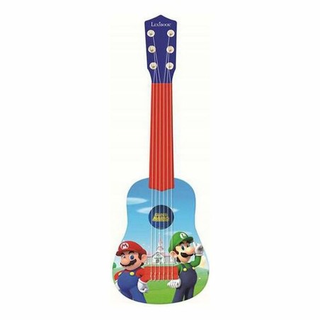 Juguetes Musicales Niños: Guitarra Infantil Super Mario Lexibook (53 cm) - Compra online en MegaJuguetes