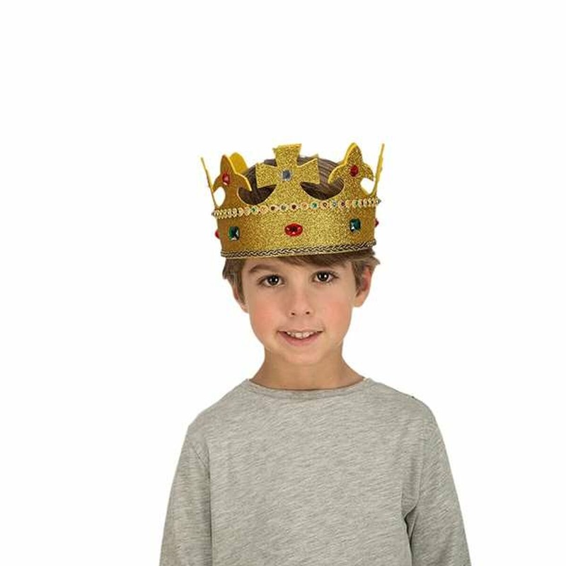 Disfraces Niños: Corona de Rey My Other Me Ajustable (Adulto)