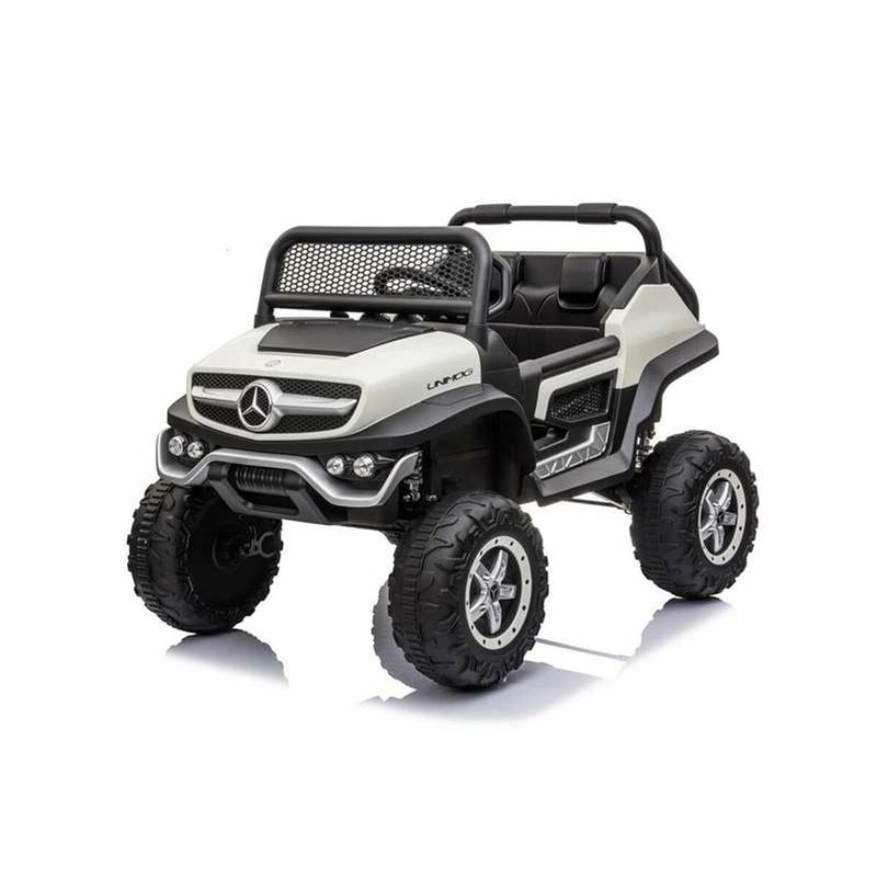Juguetes Exterior Niños: Coche Eléctrico Injusa Mercedes Unimog Mini Negro - Compra online en MegaJuguetes