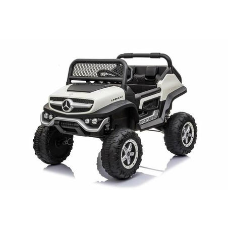 Juguetes Exterior Niños: Coche Eléctrico Injusa Mercedes Unimog Mini Negro - Compra online en MegaJuguetes