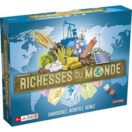 Juegos Mesa Niños Lansay Riches Of The World en Francés - Compra online en MegaJuguetes