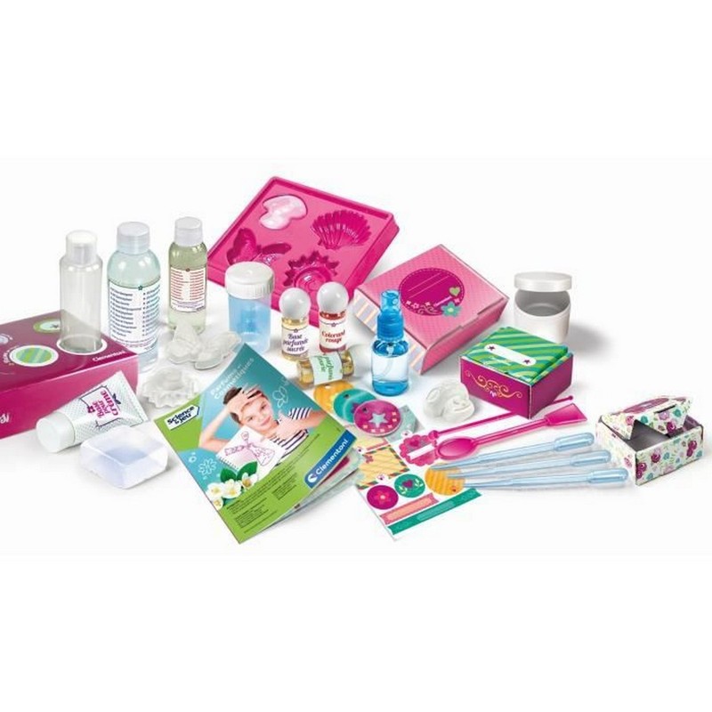 Juguetes Ciencia Niños: Kit Clementoni Perfumes y Cosméticos