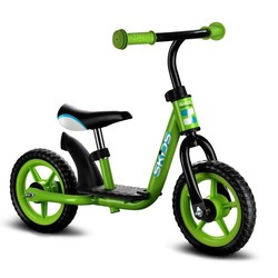 Juguetes Exterior Niños: Bicicleta Skids Control Verde con Reposapiés - Compra online en MegaJuguetes