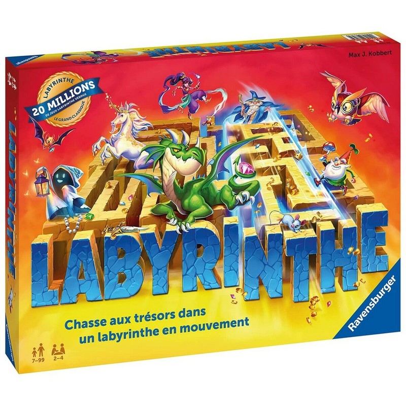 Juegos Mesa Niños Ravensburger Labyrinth FR: Estrategia Familiar - Compra online en MegaJuguetes