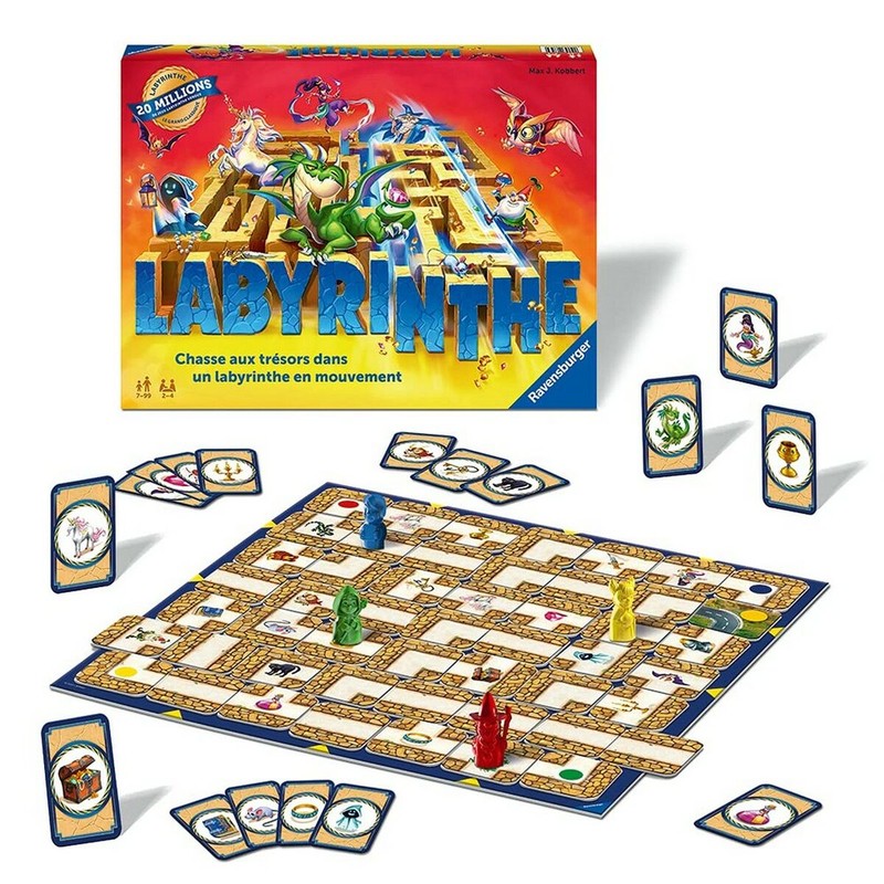 Juegos Mesa Niños Ravensburger Labyrinth FR: Estrategia Familiar