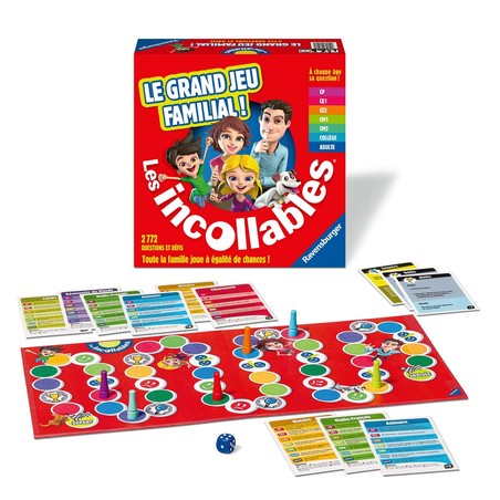 Juegos Mesa Niños Ravensburger Incollables Educativo