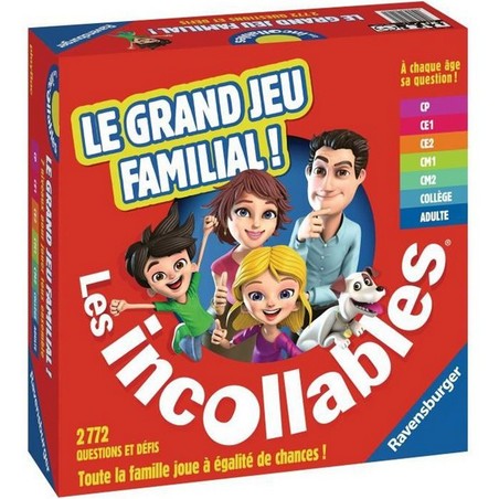 Juegos Mesa Niños Ravensburger Incollables Educativo