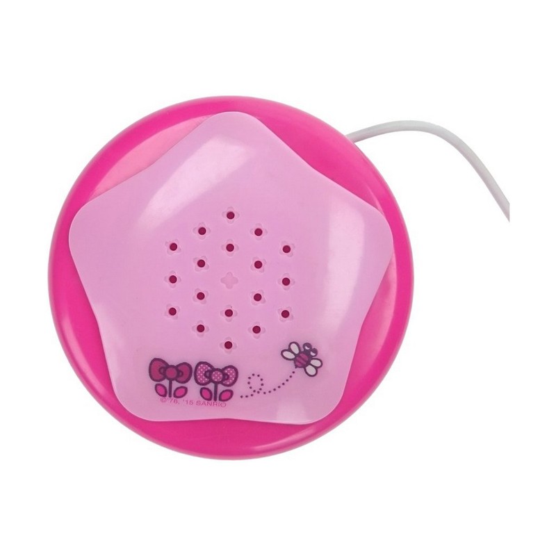 Juguetes Musicales Niños: Micrófono Karaoke Hello Kitty Rosa Fucsia