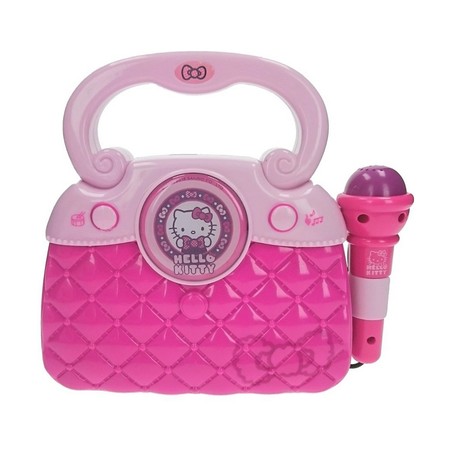 Juguetes Musicales Niños - Karaoke Hello Kitty Bolso Rosa - Compra online en MegaJuguetes