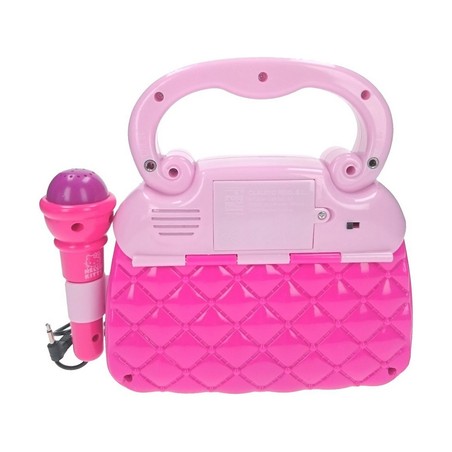Juguetes Musicales Niños - Karaoke Hello Kitty Bolso Rosa