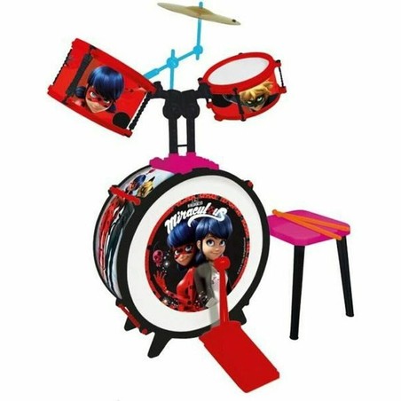 Juguetes Musicales Niños: Batería Lady Bug Plástico - Compra online en MegaJuguetes